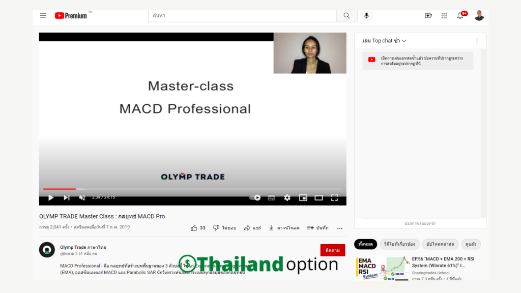 สัมมนาออนไลน์ olymp trade