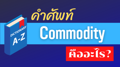 Commodity คืออะไร